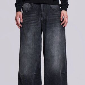 Jaded London Washed Black Colossus Jeans